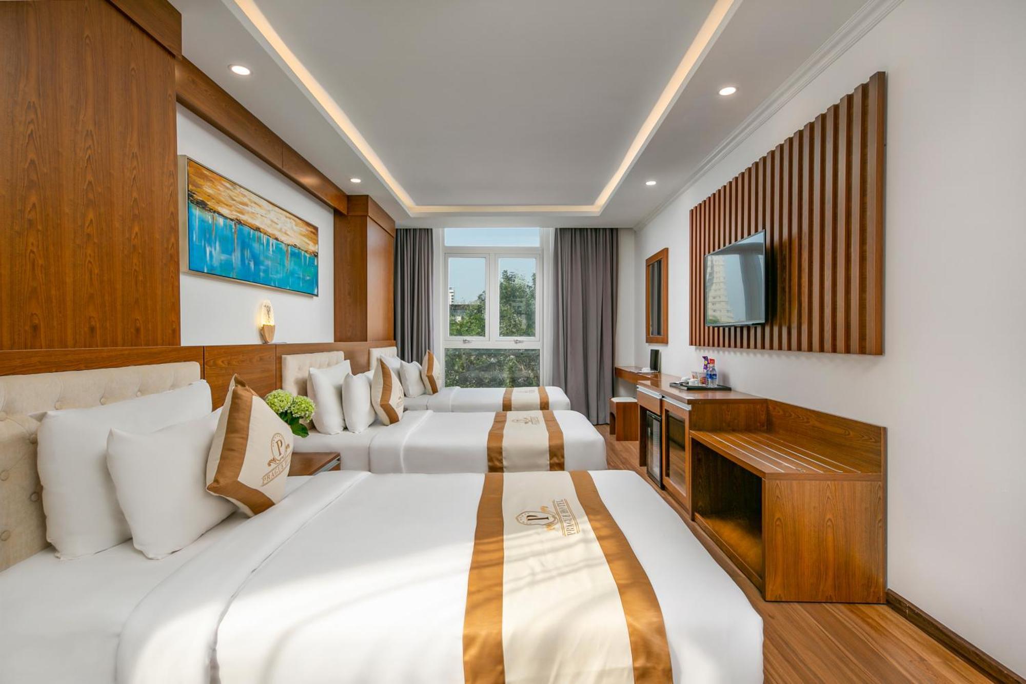 Prague Da Nang Beach Hotel المظهر الخارجي الصورة