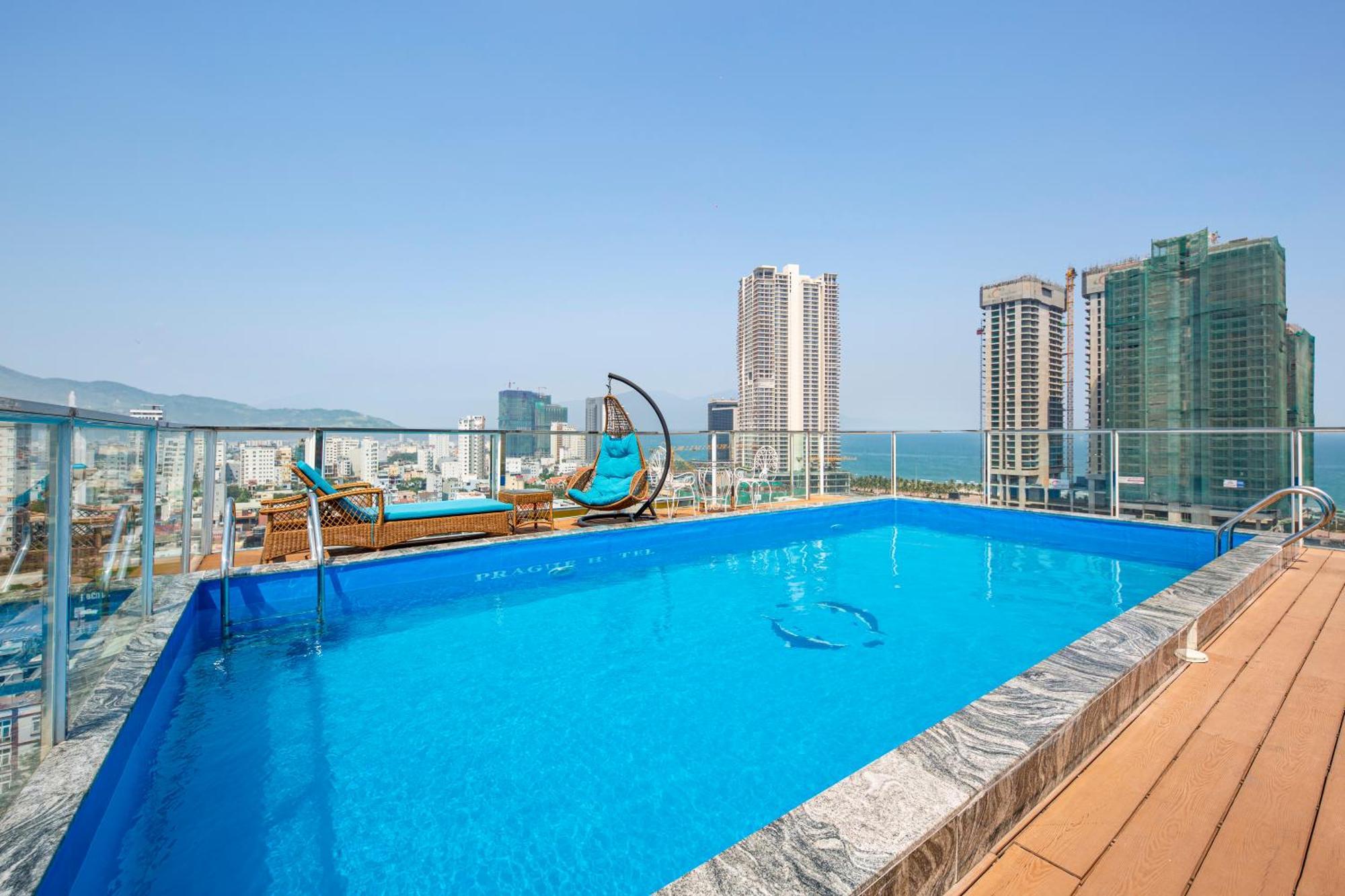 Prague Da Nang Beach Hotel المظهر الخارجي الصورة