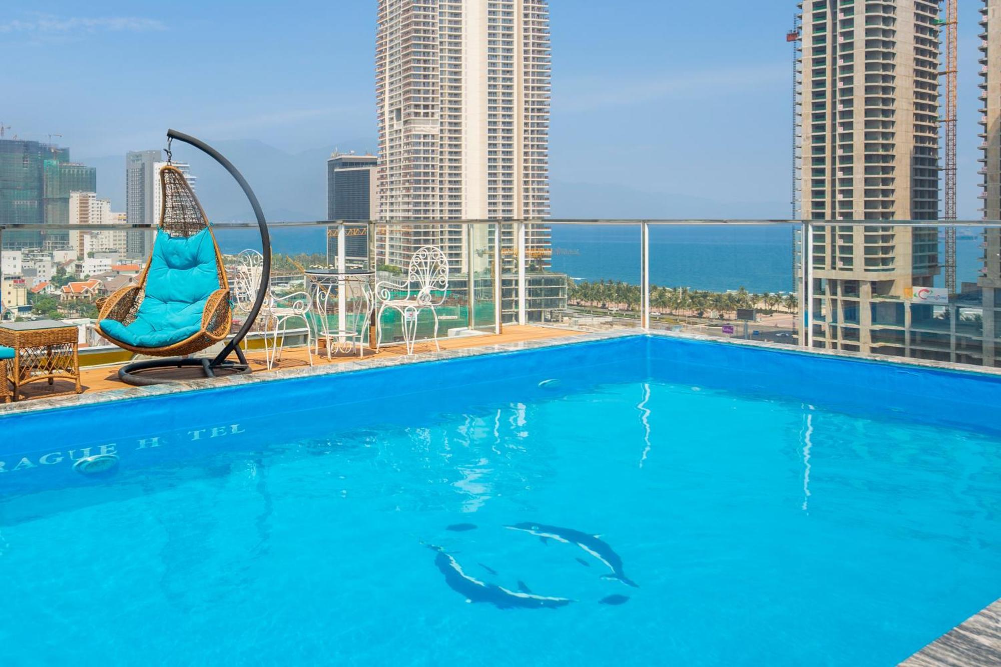Prague Da Nang Beach Hotel المظهر الخارجي الصورة